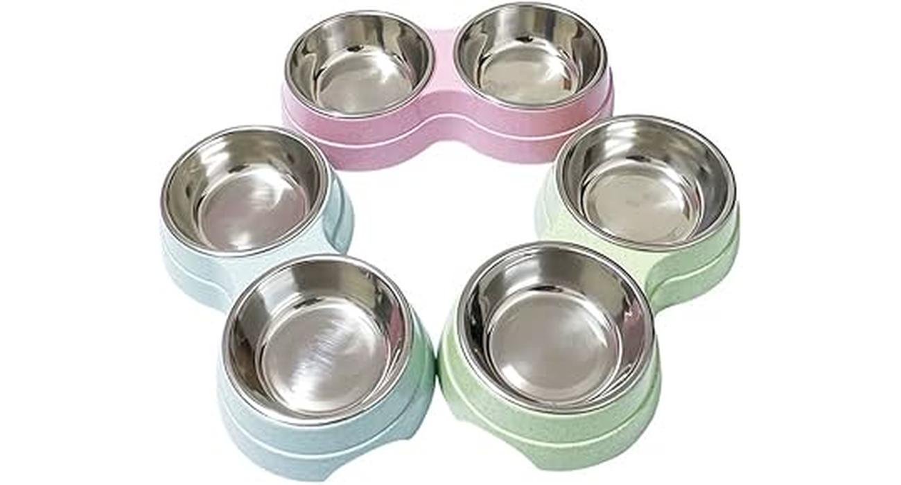 Comedero Doble (Acero Inoxidable) (CD001)